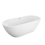 Акриловая ванна BelBagno Uno 170x75 BB701-1700-750-K белая