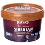 Шпатлевка HUSKY Siberian по дереву, махагон, 0.4 кг