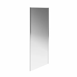 Боковая панель Kerama Marazzi Vetro 100х195 VE.100.FP.CR стекло прозрачное, профиль хром
