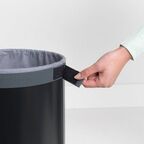 Бак для белья Brabantia черная 35 л 63,5х30 см