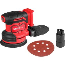 Аккумуляторная эксцентриковая шлифмашина WORTEX COS 1218-1 E 1333435
