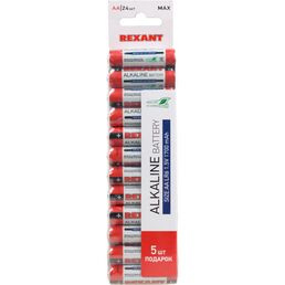 Алкалиновая батарейка 30-1024 REXANT