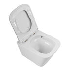 Унитаз подвесной BelBagno Ardente-r BB520CH-TOR/SC безободковый, с крышкой микролифт, белый