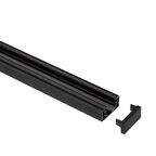Трековый шинопровод накладной однофазный Jazzway PTR P 1M-BL 1 м цвет черный