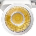 Трековый светильник спот светодиодный поворотный Ritter Artline витой 200x55мм 10Вт до 5 3м² 4000К металл белый