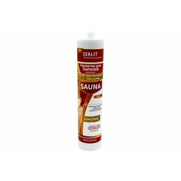 Sealit Sauna герметик для бань и саун, 280мл, Бук 4020004