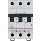Автоматический выключатель Legrand RX3 3P C50 А 4.5 кА