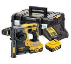 Аккумуляторный перфоратор DEWALT DCH273P2T, 18 В, 2.1 Дж, 4600 уд/мин, с 2 АКБ 5 Ач и ЗУ, в кейсе TSTAK (DCH273P2T-QW)
