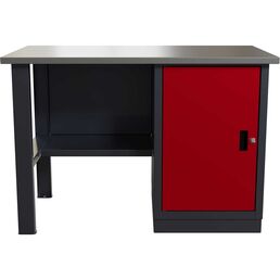 Слесарный однотумбовый верстак IRONMEBEL worky WK-0 M-IM00107K