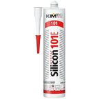Герметик Kim Tec Silicon 101Е 310 мл. манхеттен (светло-серый) 1 шт. 310 гр