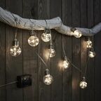 Гирлянда светодиодная Inspire "Dana" на солнечных батареях 1.2 м цвет черный