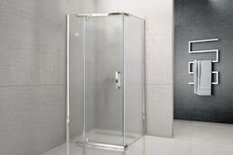 Душевой уголок Royal Bath 90х100 RB HPVD-C-CH стекло матовое, профиль хром