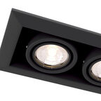 Светильник встраиваемый GU10 черный 100 Вт IP20 Maytoni Metal Modern ДВО (DL008-2-02-B)