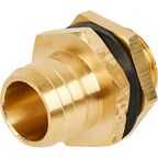 Штуцер для бочки Boutte 1/2" ВР х 3/4" НР латунь.