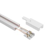 Трековый шинопровод накладной однофазный Jazzway PTR P 1M-WH 1 м цвет белый