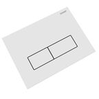 Клавиша смыва для инсталляций Siamp Plank белая глянцевая (10006930)