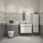 Глазурованный керамогранит Kerama Marazzi Ланди SG414120N 20.1x50.2x0.85 см 1.41 м² матовый цвет серый