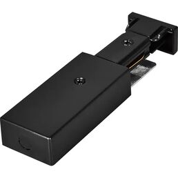 Комплект торцевых элементов Jazzway PTR EC-BL для соединения трековых шинопроводов накладных цвет черный