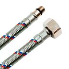 Гибкая подводка для смесителя Ростерм 1/2" М10х15 60 см НР-ВР