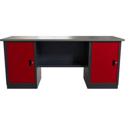 Слесарный двухтумбовый верстак IRONMEBEL worky wk-0/wk-0 M-IM00195K