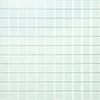 Мозаика Mir Mosaic Natural Color palette белая стеклянная 300х300х4 мм глянцевая