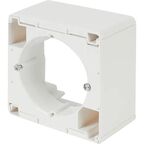 Коробка для наружного монтажа Systeme Electric Glossa 1 пост цвет молочный