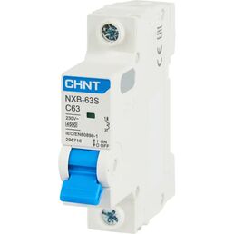 Автоматический выключатель CHINT NXB-63S 1P C63 А 4.5 кА