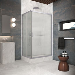 Душевой уголок Vegas-Glass ZA-F Protec 95x85 ZA-F Protec h1900 95*85 07 Moru профиль матовый хром, стекло Moru