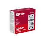 УЗО EKF PROxima ВД-100 2P 16 A 10 мА 4.5 кА AC elcb-2-16-10-em-pro