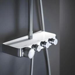 Душевая стойка Grohe Euphoria SmartControl 26507LS0 хром, со смесителем и термостатом