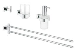 Набор аксессуаров GROHE Essentials Cube 4 в 1, хром