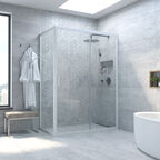 Душевой уголок Vegas-Glass 165x95 ZP+ZPV NOVO h2000 165*95 01 crystalvision профиль белый, стекло crystalvision