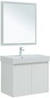 Комплект мебели Aquanet Nova Lite 76 см подвесной (тумба с раковиной и зеркалом)