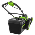 Газонокосилка аккумуляторная Greenworks GD40LM411 c 1хАКБ 5Ач и ЗУ (2521007UG)
