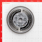Диск пильный по пластику Diamond Industrial AluCutter 216х30х2,4 мм 80 зубьев (DIDA216Z80)