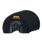 Сегментный пильный диск DEWALT DT20729, BiM 100 мм, 5 шт.