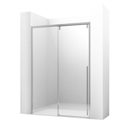 Душевая дверь Ambassador Intense 150x200 110021104IX стекло прозрачное, профиль хром