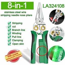 LAOA Многофункциональные плоскогубцы 8 в 1, LA324108