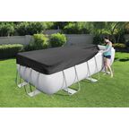 Тент для бассейна Bestway 58232 BW ПВХ 404x201 см 190 микрон цвет черный
