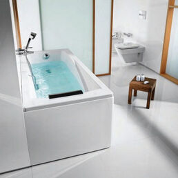Акриловая ванна Roca Hall 170x75 прямоугольная белая ZRU9302768