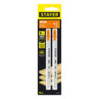 Пилки для лобзика Stayer T301CD (15982-4_z02) по дереву L90 мм быстрый рез (2 шт.)