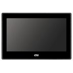 CTV-M5702 Монитор видеодомофона для квартиры и дома с Wi-Fi (Черный)