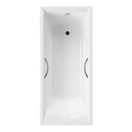 Чугунная ванна Delice Prestige DLR230623R 180х80 с отверстиями под ручки, без ножек