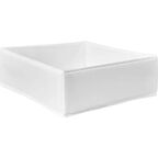 Набор коробок без крышки 31x31/15x31/15x15 см полиэстер цвет белый 4 шт