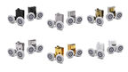 Душевой уголок Vegas-Glass 100x100  ZP-U NOVO 100*100 07 crystalvision профиль матовый хром, стекло crystalvision