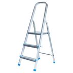 Стремянка алюминиевая Ladderbel STR-AL-3 3 ступени, максимальная нагрузка 150 кг