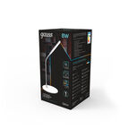 Светильник настольный Gauss Qplus GTL502 8W 500lm 3500-5500K 170-265V белый диммируемый LED