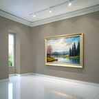 Краска водоэмульсионная для стен и потолков износостойкая матовая Profipaints SILVER INTERIOR VISION 0.9л , Мокко