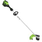 Триммер аккумуляторный GreenWorks 2108307UB 60 В 1x4 Ач АКБ и ЗУ входит в комплект