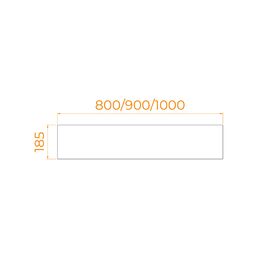 Экран для поддона RGW NB/STYLE боковой (900)